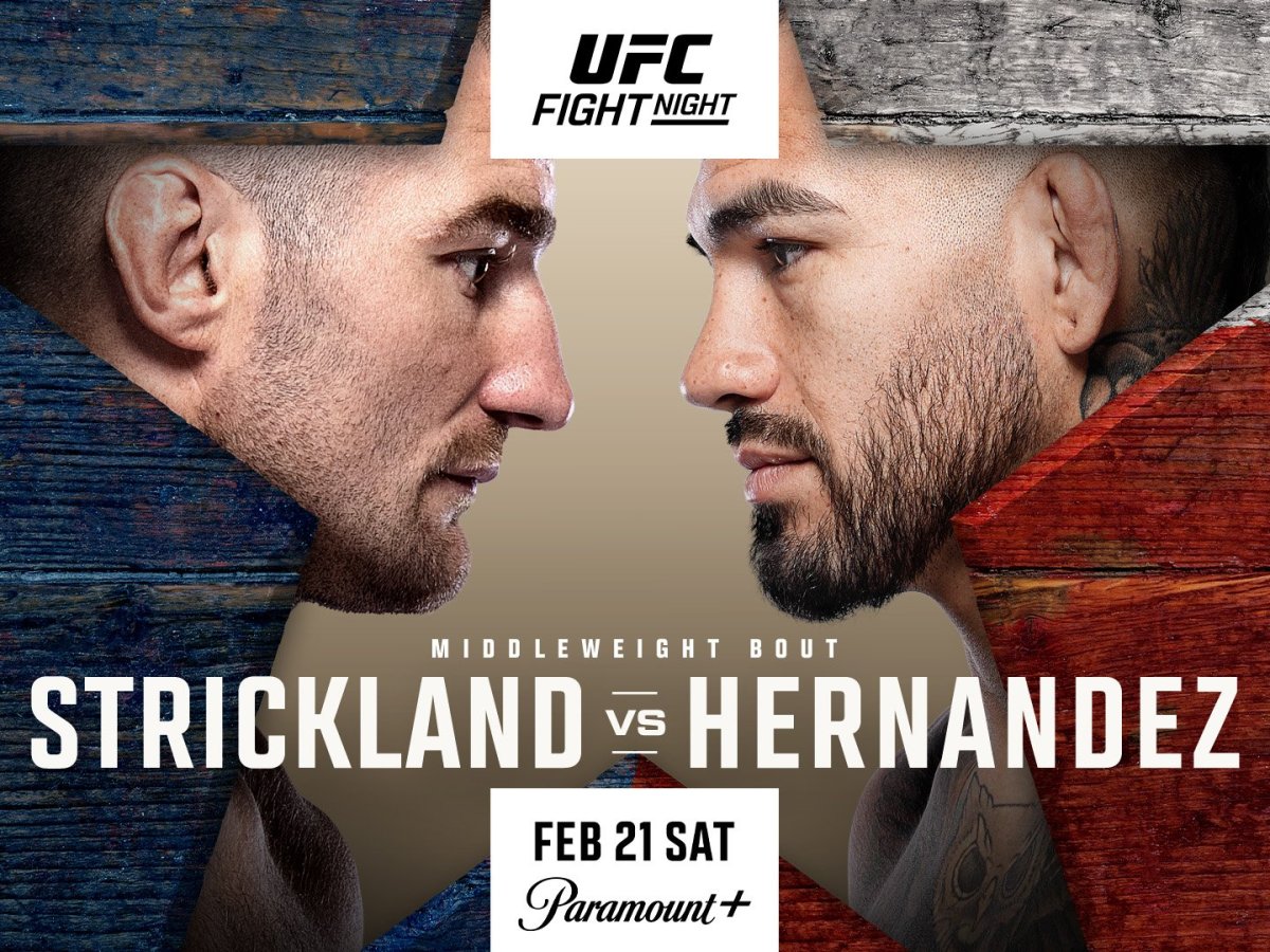 UFC Houston (Strickland vs. Hernandez) Previews
